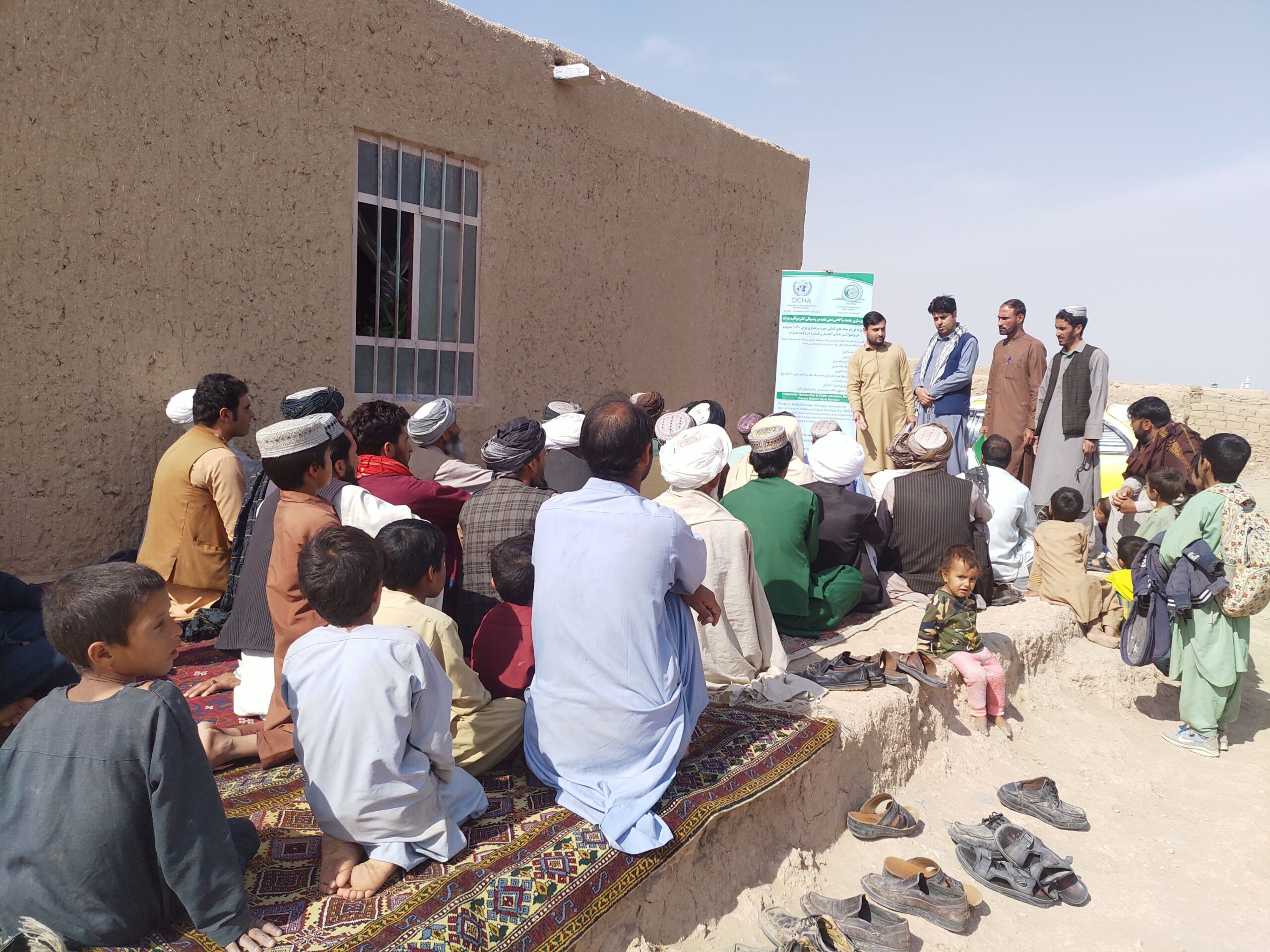 AOAD launched it's In-Kind Poultry Assistance project in Injil and Guzara districts of Herat province