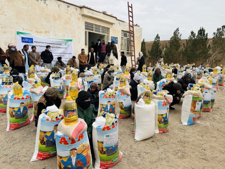 AOAD Distributed the First Round of In-Kind Food Package Assistance
