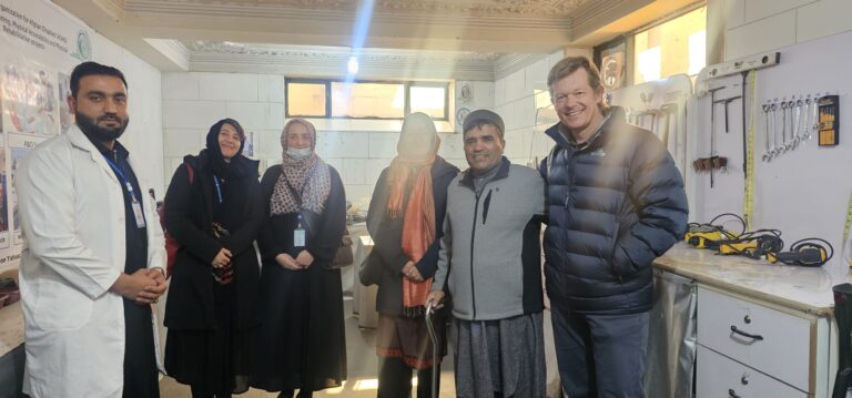 (UN-WOMEN Mission) visited Accessibilty Organization for Afghan Disabled (AOAD)