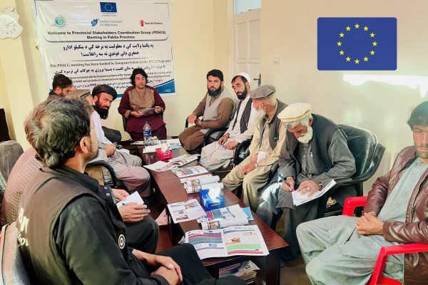 Paktia office conducted a one-day Disability Stakeholders Coordination Group joint workshop