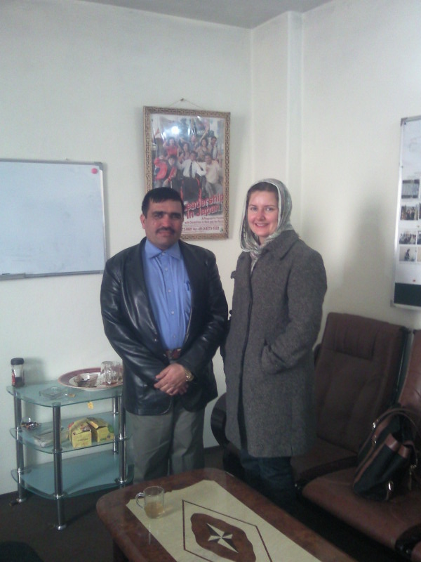 Mr. Abdul Khaliq Zazai, the founder and executive director of the Accessibility Organization for Afghan Disabled (AOAD)