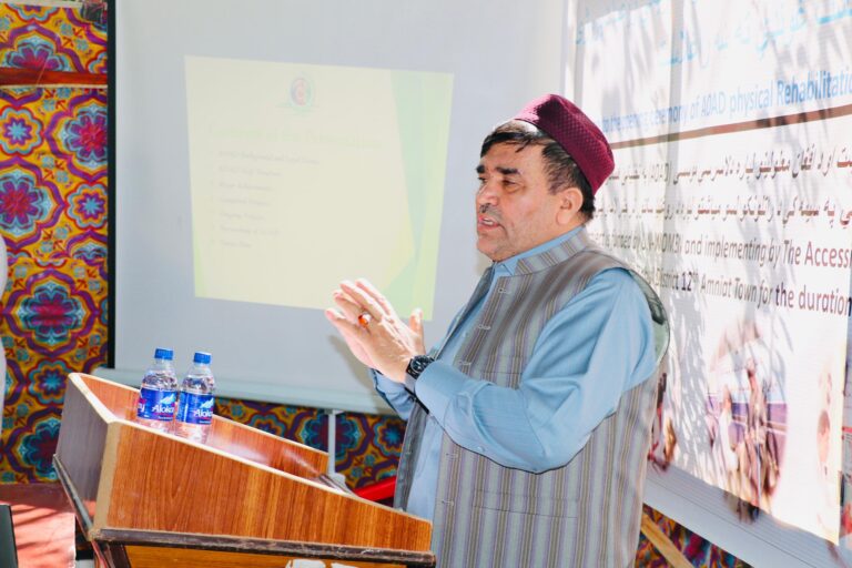 AOAD Director Abdul Khaliq Zazai